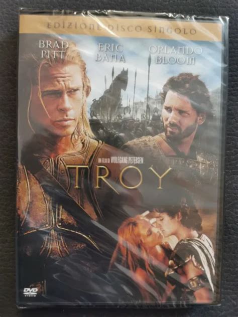 Troy Dvd Brad Pitt Eric Bana Orlando Bloom Diane Kruger Briam Cox Eur