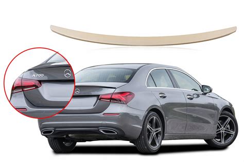 MERCEDES A CLASS W177 2018 2023 SEDAN SPOILER KLAPY TYLNEJ LOTKA