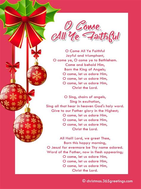 Printable Christmas Carols