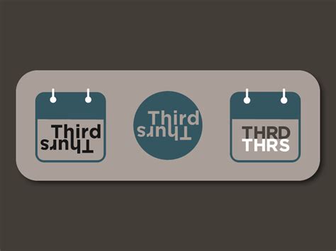 Third Thursday Brand Exploration By Trevor Burke On Dribbble