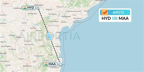 Ai9272 Flight Status Air India Hyderabad To Chennai Aic9272