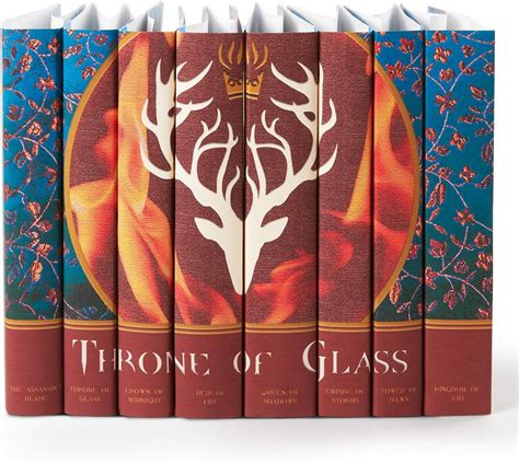 Juniper Books Throne Of Glass Custom Dust Jackets Only Eight Volume