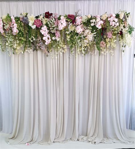 Nicky-backdrop-flower-HEADER | Covers Decoration Hire