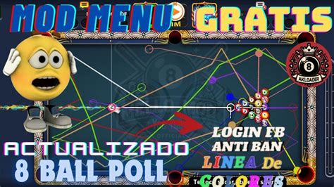 Incre Ble Mod Menu Ball Pool Lineas Extra Largas Para Android