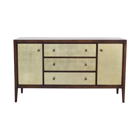 61% OFF - Bassett Furniture Bassett Furniture Two Tone Buffet Table / Storage