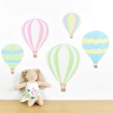 Large Hot Air Balloon Wall Decal Etsy