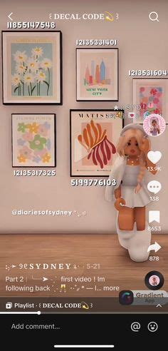 Credits Diariesofsydney On Tiktok Roblox Sets Cool Instagram