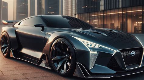 2030 Nissan GT-R concept created by artificial intelligence Midjourney ...