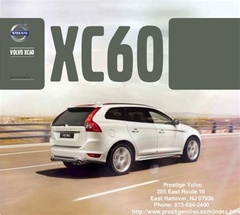 2013 Volvo Xc60 Brochure New York Volvo Dealer