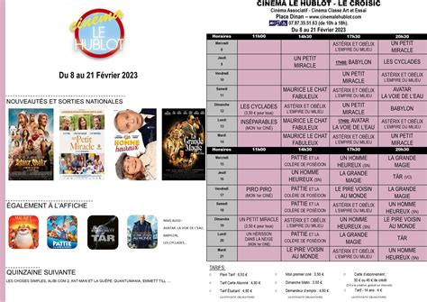 Agenda Cinéma Le Hublot Le Croisic