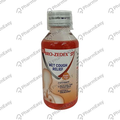 Buy Bro Zedex Sf Bottle Of Ml Syrup Online At Flat Off Pharmeasy