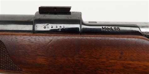 Custom Mauser Model 98 Bolt Action Target Rifle 220 Cal 28” Bull