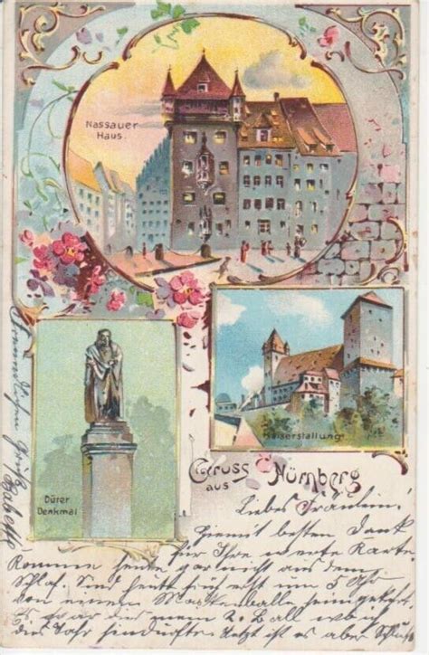 Nürnberg Nassauer Haus Kaiserstallung gl1900 71 939 eBay