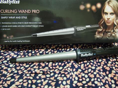 Velvet-Tidesxo: Babyliss curling wand pro.