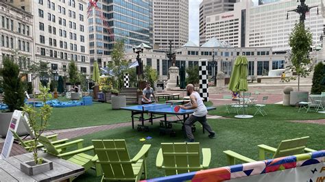 Monument Circle Park Attracting Thousands To Downtown Indianapolis