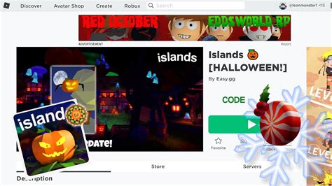 【roblox 代碼 Islands 🎃 Halloween 】薄荷帽 和 島嶼 限時萬聖節活動 如何獲得南瓜幣 打南瓜王得