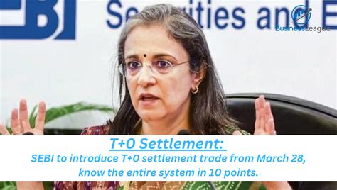 T 0 Settlement SEBI To Introduce T 0 Settlement Trade From Today Know