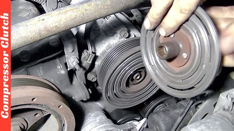 REPLACE Car AC Clutch Without Removing Compressor EN YouTube