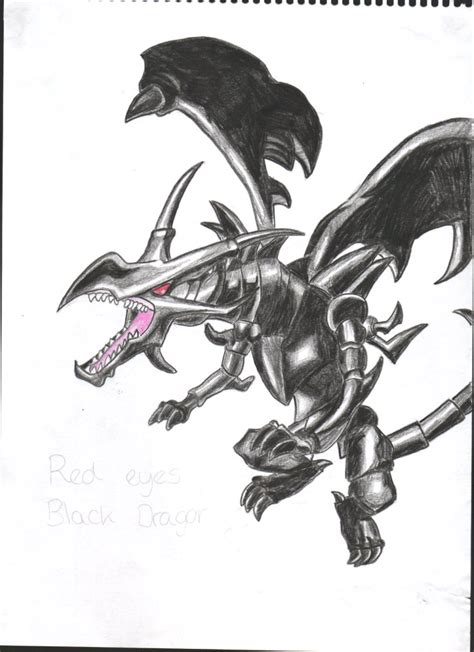 Red Eyes Black Dragon By Amycool Fanart Central