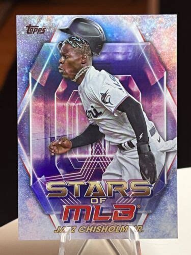 2023 Topps Series 1 JAZZ CHISHOLM JR Stars Of MLB SMLB 10 Miami