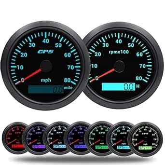 Amazon Kaolali Mm Tachometer Gauge Rpm Mph