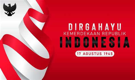 Felice Festa Dellindipendenza Indonesiana Dirgahayu Republik Indonesia Che Significa Lunga