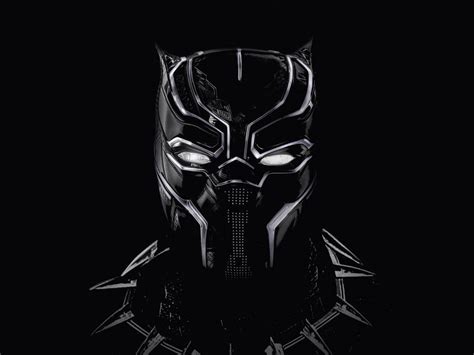 Black panther, black mask, artwork wallpaper | Black panther hd ...