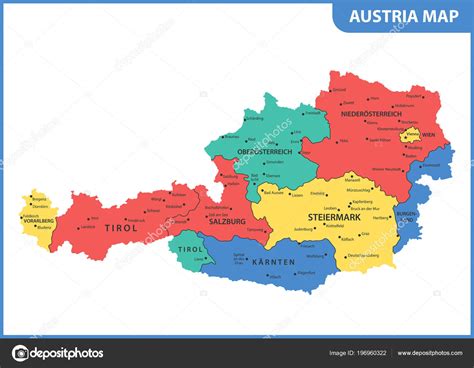 Karte Von Österreich