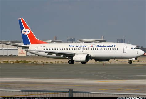 Boeing 737 8q8 Yemenia Yemen Airways Aviation Photo 1445100