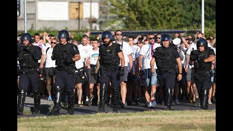 Torcida u policijskoj pratnji stiže na Maksimir YouTube