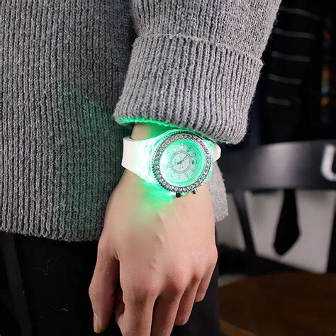 Led Flash Luminous Watch 7 Colour