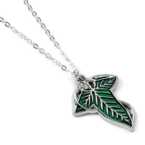 LE SEIGNEUR DES ANNEAUX Feuille De Lorien Collier ShopForGeek