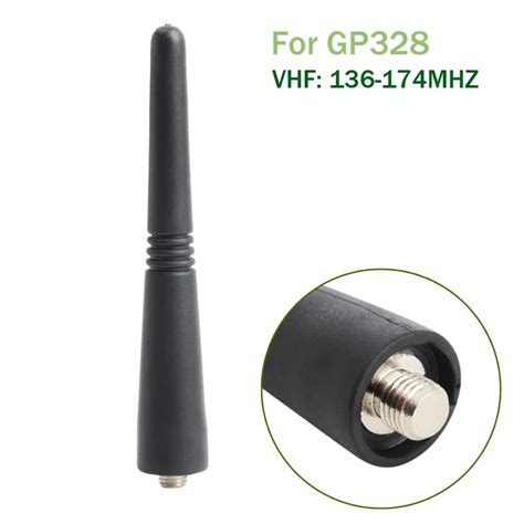 YIDATON VHF 136 174MHz Antenna For Motorola For HT600 GP300 CP200 P110