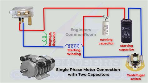 Start Capacitor Wiring Capacitor Start Motor Wiring Diagram