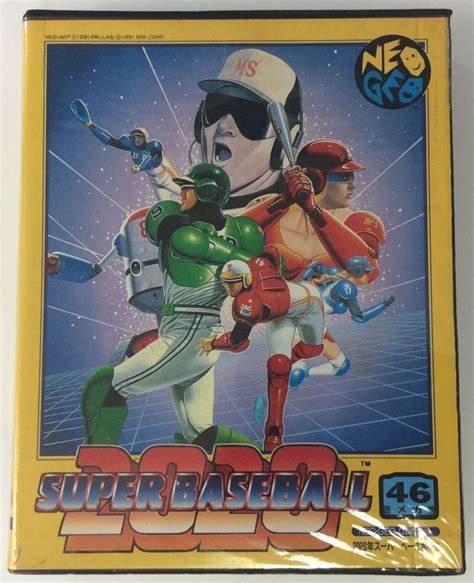 Neo Geo Aes Super Baseball Neogeo Snk Japan Import Free Shipping