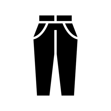 pantalones icono vector símbolo diseño ilustración 26220378 Vector en