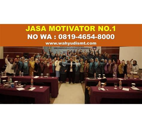 Motivator Sampang Untuk Training Capacity Building Di Sampang Jawa