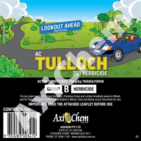 AC Tulloch 750 Herbicide 1kg AXICHEM