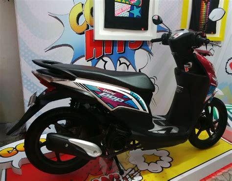 Skutik Honda New Beat Pop Tampil Dengan Stripe Baru Okezone Otomotif