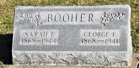 George Fudge Booher 1868 1941 Find A Grave Memorial