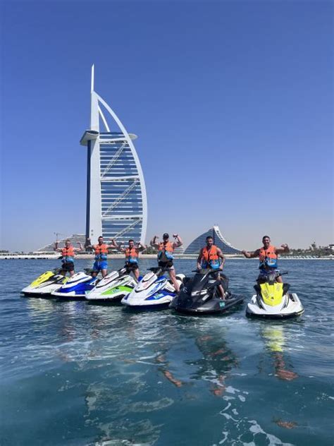 Dubai Minute Jet Ski Tour To Burj Al Arab Getyourguide