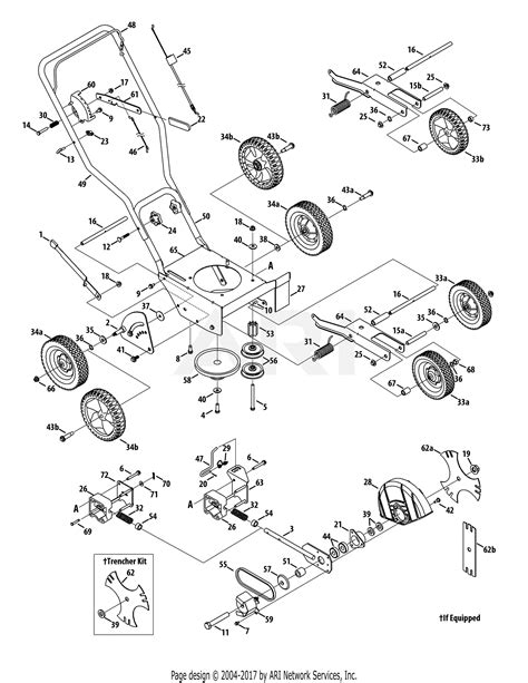 Mtd Yard Machine Edger Parts