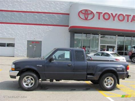 1999 Deep Wedgewood Blue Metallic Ford Ranger Xlt Extended Cab 4x4