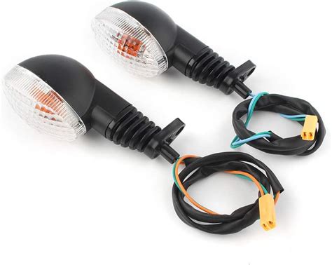 Amazon Gzyf Pair Motorcycle Turn Signal Indicator Light Lamp For