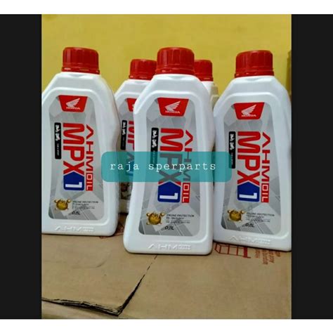 Jual Oli Mpx Oil Mesin Mpx Honda Ahm Matic Matik W Sl Ml