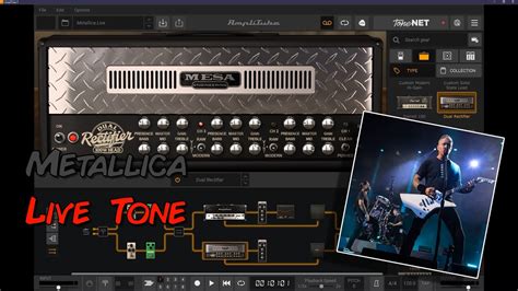 Metallica Live Guitar Tone Amplitube 5 Youtube