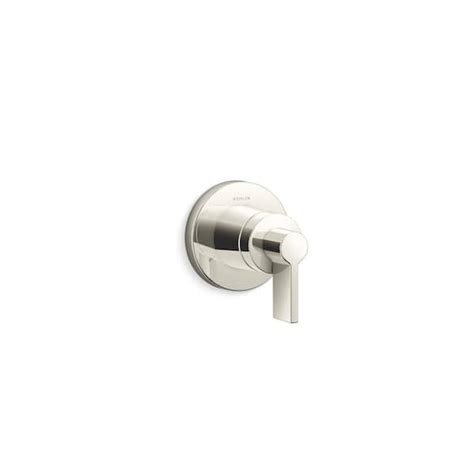 Kohler Components 1 Handle Transfer Valve Trim With Lever Handle In Vibrant Polished Nickel