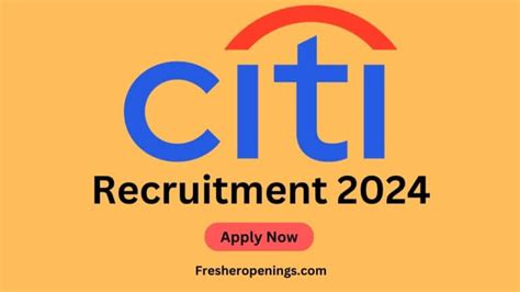 Citigroup Recruitment Jobs Hiring For Freshers As Programmer Analyst