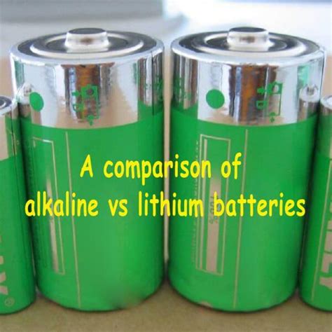 Lithium Vs Alkaline Batteries Where The Differences And Which Is Better The Best Lithium Ion