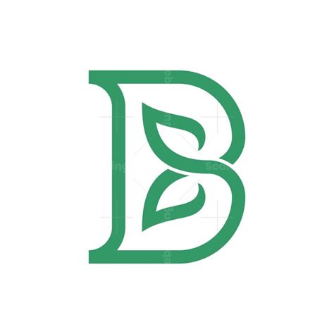 Modern Hexagon Letter B Logo